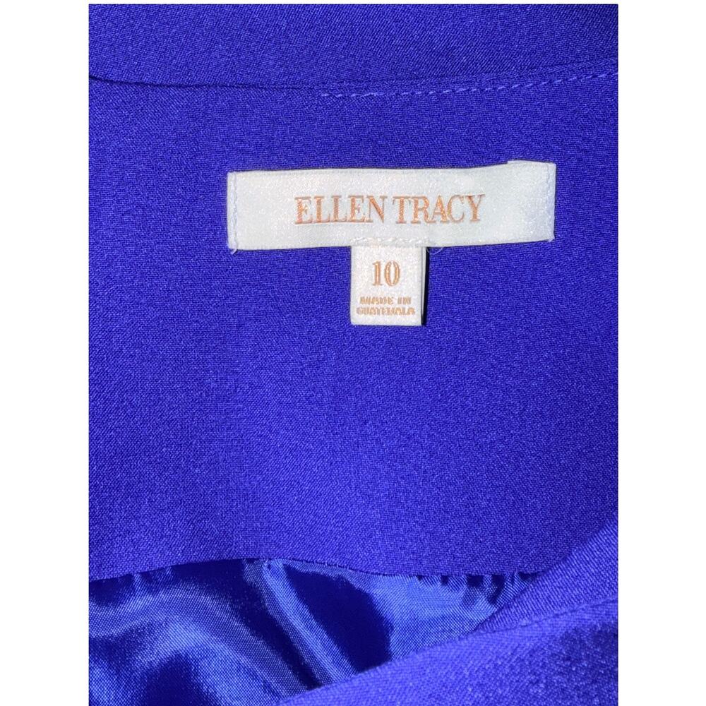 Ellen Tracy Size 10 Royal Blue Pencil Skirt - Picture 3 of 3